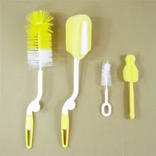 5 шт./компл. щетка для молочных бутылок губка пластиковая стеклянная чашка для молока воды Чистка кормления бутылочка очиститель соски щетки для соски