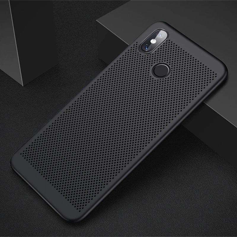 Жесткий чехол из поликарбоната с отверстиями для Xiaomi 5 S 6 X Plus A 1 2 Max Mix 8 SE Redmi Note 4 Pro
