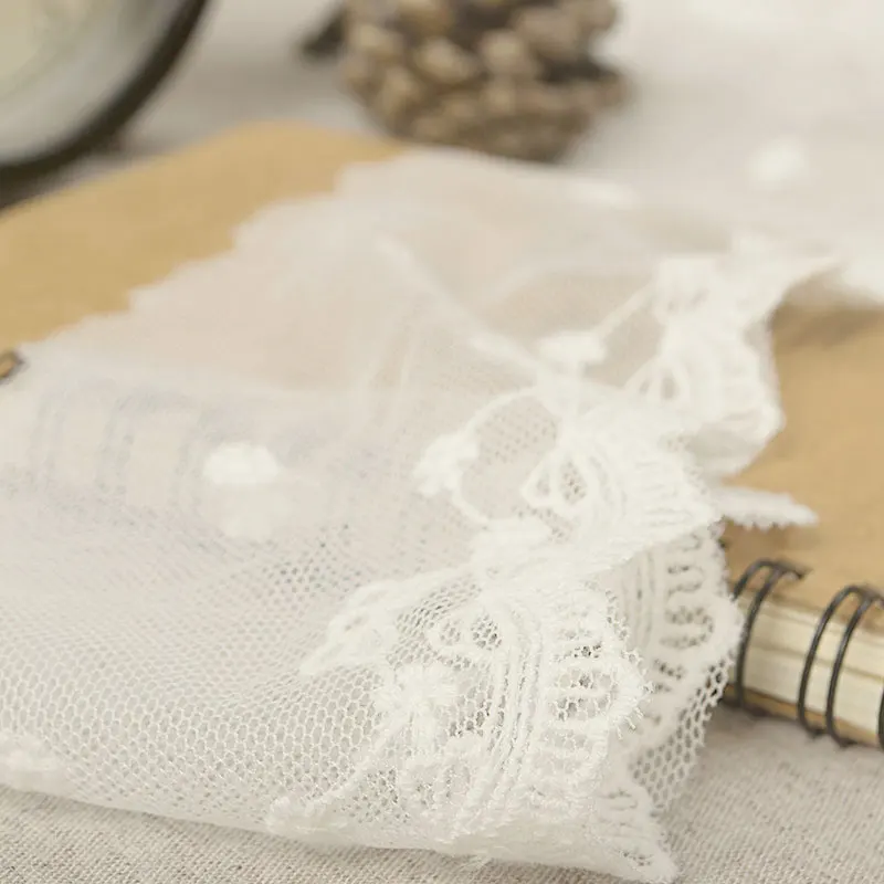Hot sale 5 cm small bowknot gauze embroidery clothing materials M0501 | Дом и сад
