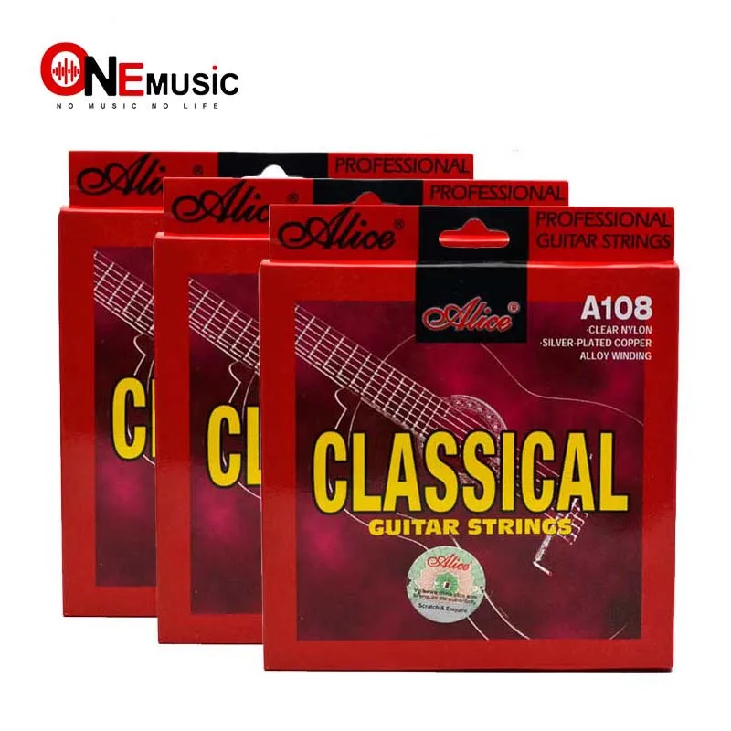 Buy Classical Guitar Strings Clear Nylon Strings