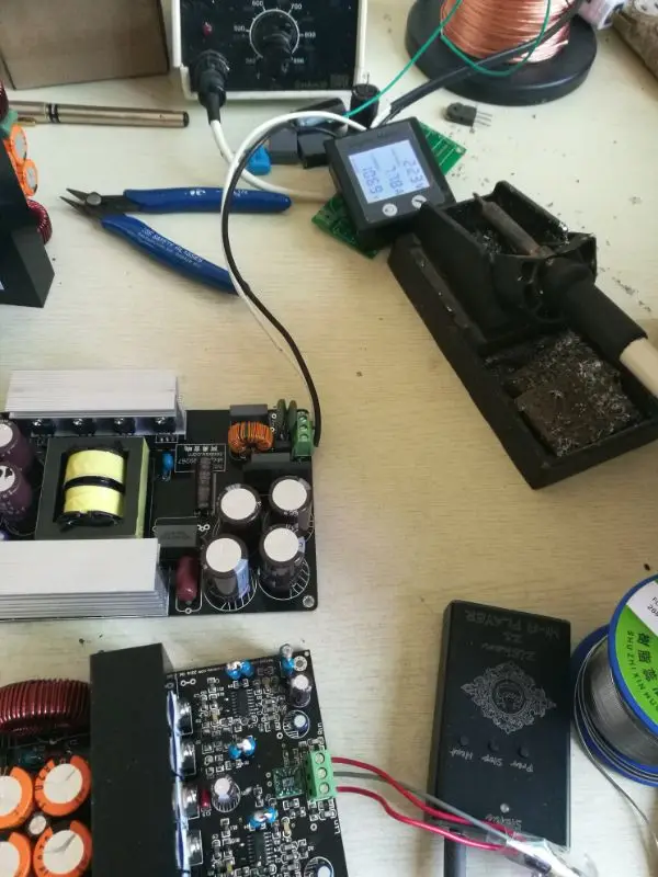 

LLC soft switching power-supply HIFI power amplifier dedicated 1000W power. Positive and negative 60V customized.