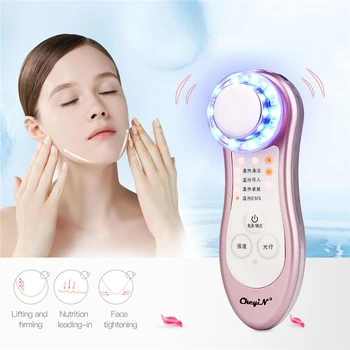 

4 in 1 EMS LED Light Therapy Facial Massager Photon Face Lifting Whitening Skin Rejuvenation Wrinkles Removal Beauty Machine 38