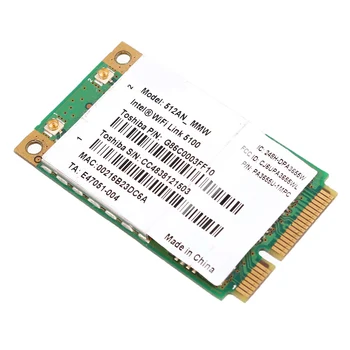 

New WiFi Link 5100 (512AN_MMW) a/b/g/Draft-N PCIe Mini PA3655U-1MPC For Toshiba Wireless Adapter Card