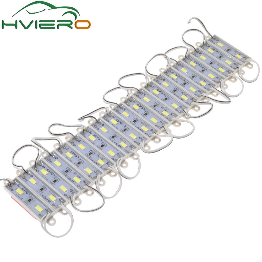

20pcs DC 12V 5630/5730 2 LED Module White small size 36 * 9mm IP65 waterproof LED Sign Backlight Modules,Advertising Light Box