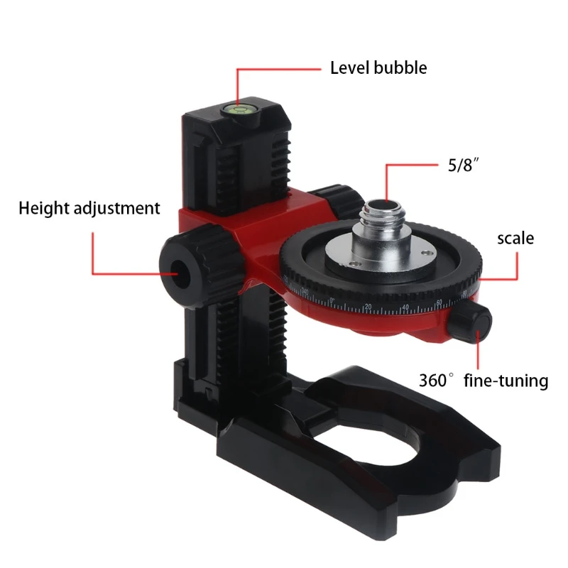 Лазерный нивелир кронштейн 5/" 360 градусов тонкий супер магнит тянет l-кронштейн Выравнивающая поддержка