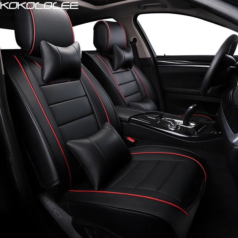 

KOKOLOLEE universal car seat Covers for Peugeot 307 206 308 407 207 406 408 cars cushion auto accessories car-styling