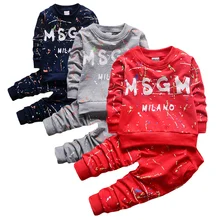 New Boys Clothing Set Spring and Autumn Children's Suit Letters Long Sleeve T-Shirt + Pants 2 Piece Sports Set Girls Clothes New Boys Clothing Set Spring and Autumn Children's Suit Letters Long Sleeve T-Shirt + Pants 2 Piece Sports Set Girls Clothes