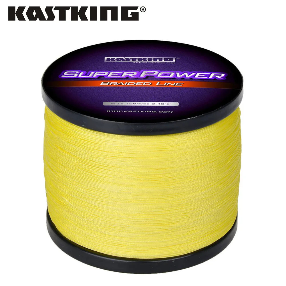 KastKing Superpower X4 Braided Fishing Line 20-50lb, 300m, Cabral  Outdoors