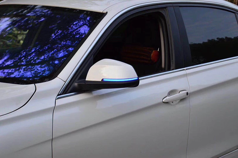 Динамический указатель поворота для BMW 1 2 3 4 серии X1 F20 F21 F22 F23 F30 F31 F34 F32 E84 i3 светодиодный зеркало заднего вида Индикатор для зеркала мигалка