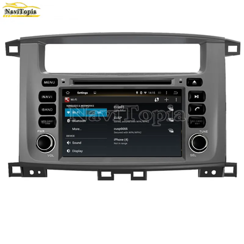 Perfect NAVITOPIA 4G RAM 64G ROM PX6 Six Core Android 9.0 Car DVD GPS for Toyota Land Cruiser 100 1998-2007 LC100 for Lexus LX 470 13 Perfect NAVITOPIA 4G RAM 64G ROM PX6 Six Core Android 9.0 Car DVD GPS for Toyota Land Cruiser 100 1998-2007 LC100 for Lexus LX 470 13