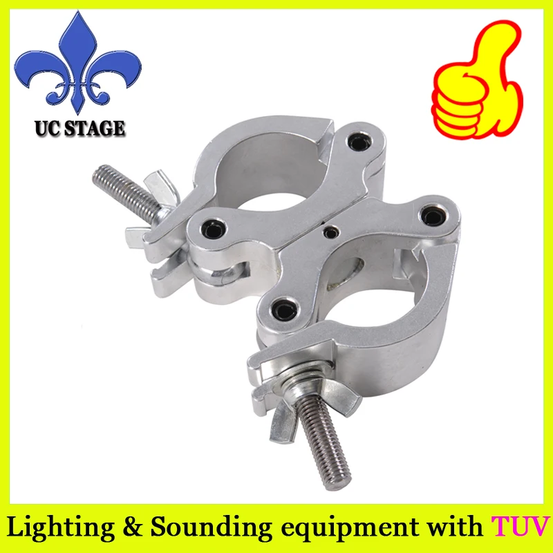 Buy 50mm wide swivel pipe clamp/dual clamp for pipe