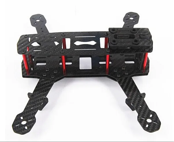 Aerops QAV250 мини-Квадрокоптер из углеродного волокна 250 FPV четыре оси рама для дрона (в