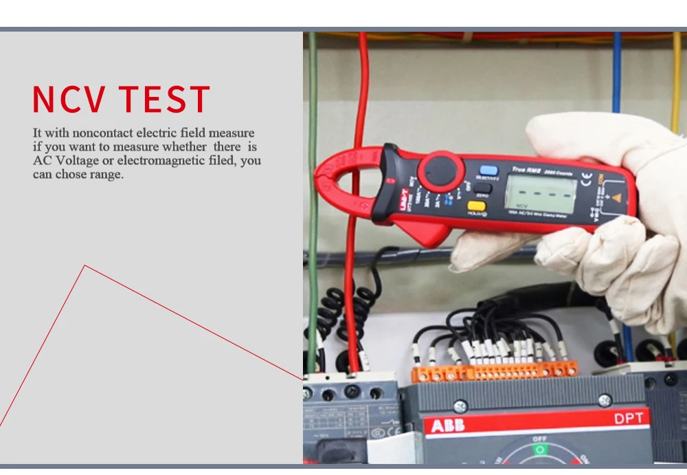 UNI-T UT210E True RMS мини Цифровые токовые клещи AC/DC напряжение Авто Диапазон VFC емкость Бесконтактный мультиметр диод