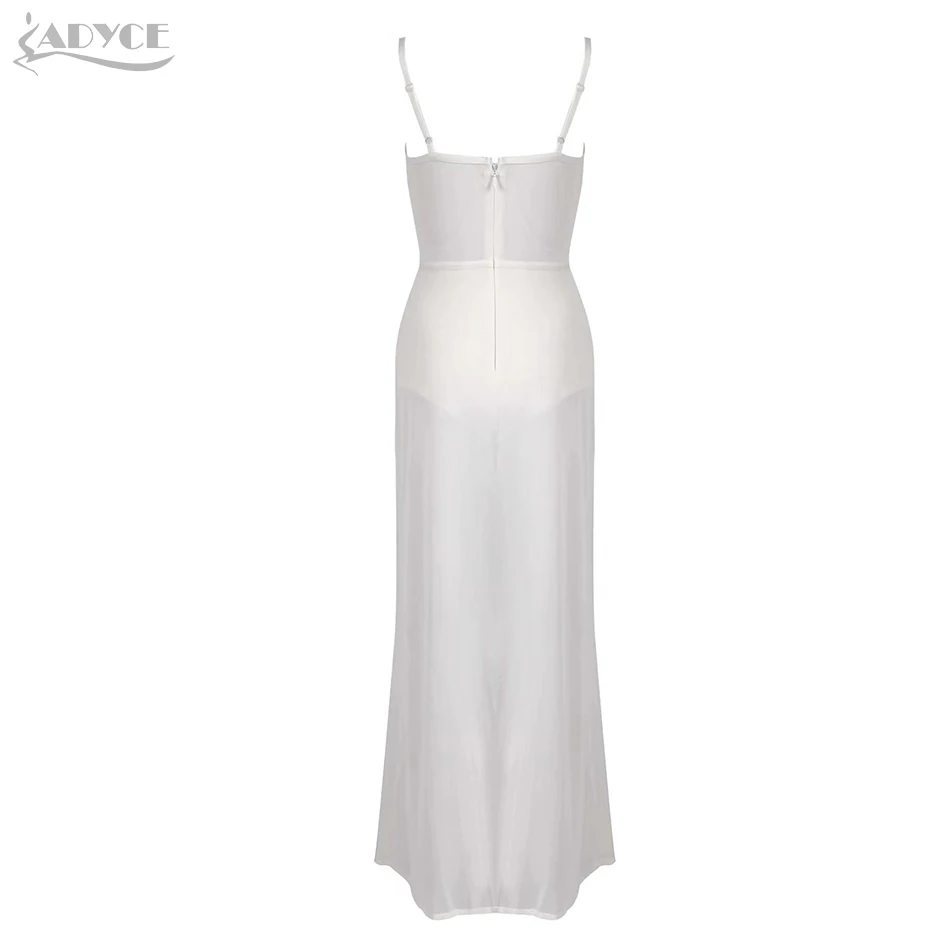 Adyce женское летнее вечернее платье знаменитостей vestidos Verano 2019 Клубное на