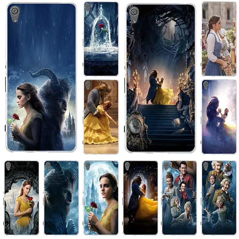 Beauty Girl and Beast Rose Soft TPU Silicone Phone Cases For Sony Xperia XZ Z Z1 Z2 Z3 Z4 Z5 Compact M2 M4 M5 E3 E5 T3 XA Case | Мобильные