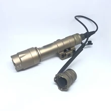 Magorui Tattico Evidenziare M600U Ha Condotto La Torcia Elettrica fucile pistola Arma Luce A Distanza Interruttore della Coda resistente