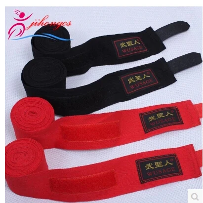 

Width 5cm Length3M Cotton Sports Strap Boxing Bandage Sanda Muay Thai MMA Taekwondo Hand Gloves Wraps 1set