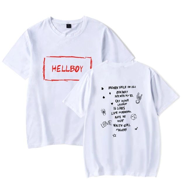 New T-Shirt Lil Peep Print Men Leisure Short Sleeve tshirt Soft Cotton Hip Hop Streetwear Boy/Girl Lil Peep Rap Fans Clothes 3