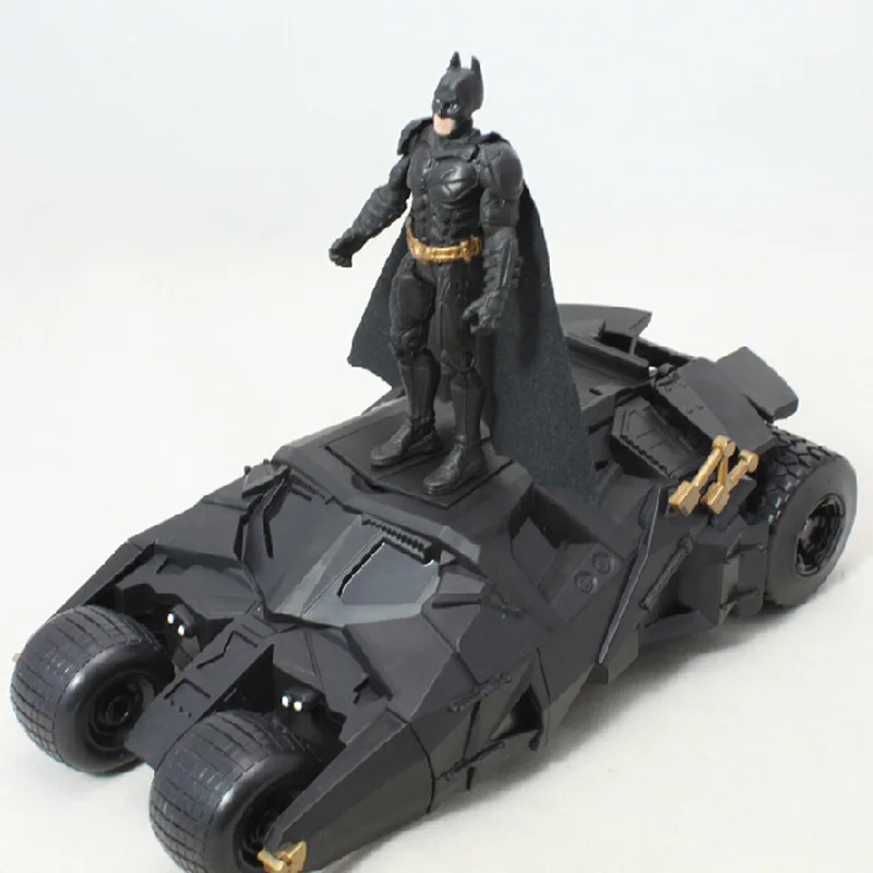 22 см бывает 2 типов: Темный рыцарь Batman Batmobile неваляшка черный автомобиль Vehecle игрушки Фигурки Коллекционная модель игрушки - Цвет: A