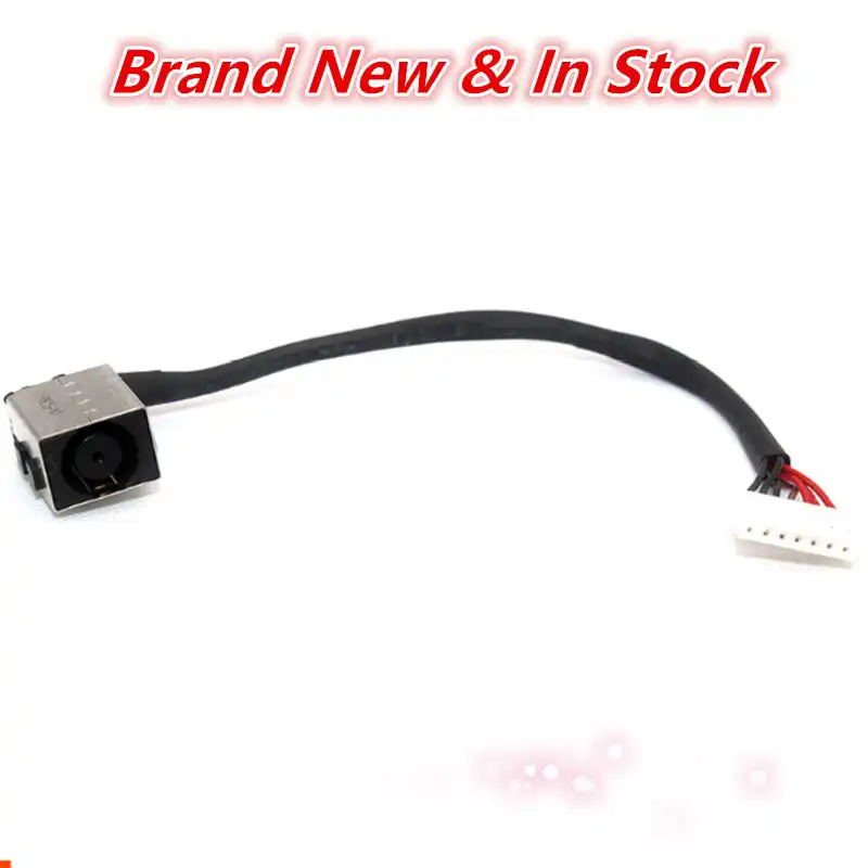 Breezetech Laptop Replacement DC Power Jack Socket Cable Harness Connector Wire Port Plug for Dell Inspiron 15 7566 7567 i7566 i7567 P65F P65F001 P65F002 D18KH DC30100YB00