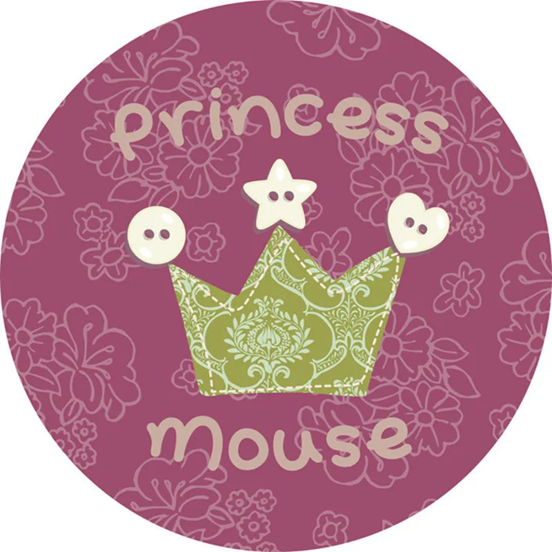 Pink cartoon Style Crown Pattern Round Carpet Kitchen Antiskid Mat Soft Fluffy Coral Velvet Home Area Rugs for Living Room Decor | Дом и сад