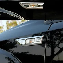 ABS Хром боковая абажур крышка лампы боковая крышка поворота абажур для Dodge jource 2009- стайлинга автомобилей