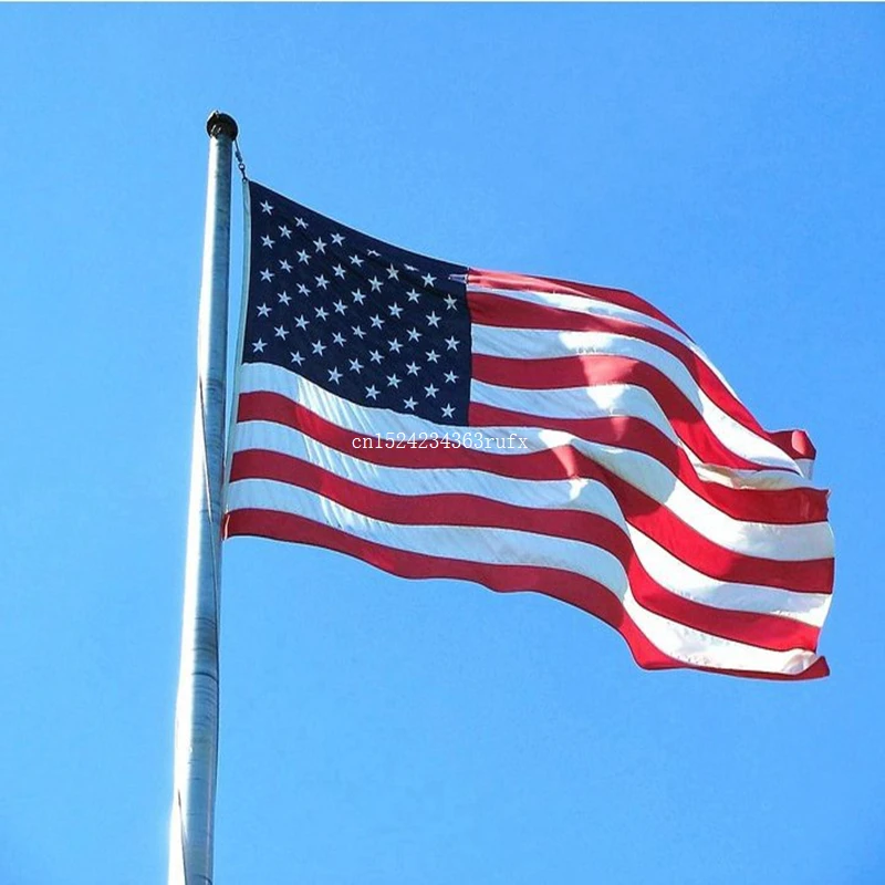

150x90cm American Flag US Flag High Quality Double Sided Printed Polyester USA Flag