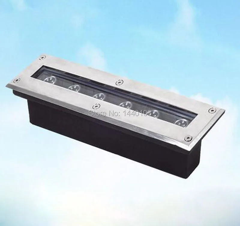 3 шт./лот новинка 6 Вт Rgb светодиодная подземная лампа AC85 265V напольный точечный