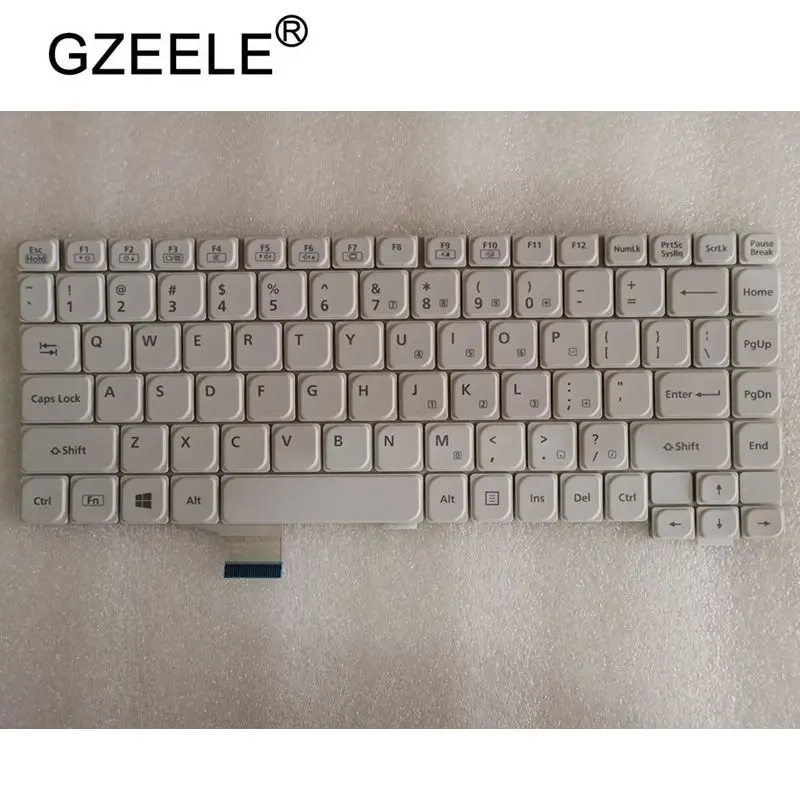 GZEELE США белая клавиатура для ноутбука Panasonic LX2 LX3 LX4 CF-LX2 CF-LX3