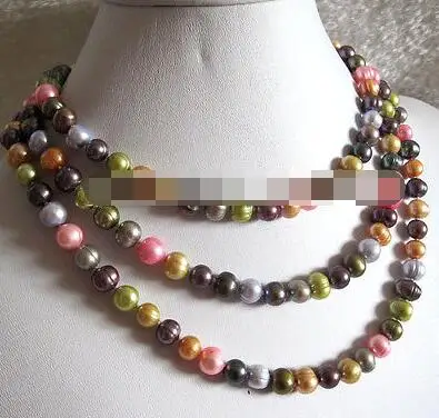 

song voge gem nanJ2317 Multi Color Freshwater Pearl Necklace