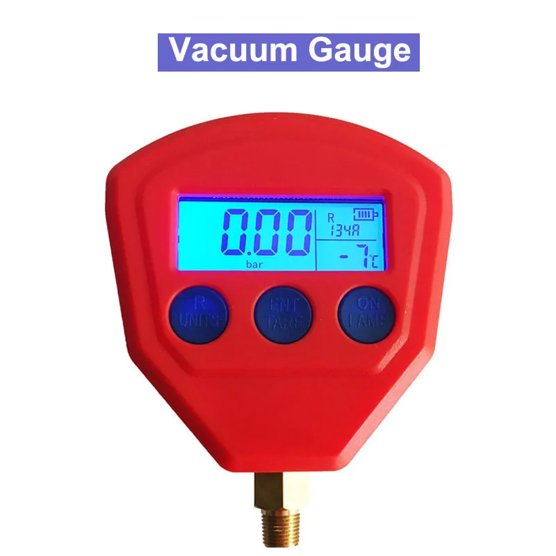 SP R22 R410 R407C R404A R134A Air Conditioner Refrigeration Single Manifold Vacuum Gauge