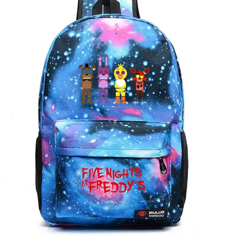 Рюкзак Five Nights at Freddy, школьные рюкзаки для подростков, сумка для ноутбука, сумки для книг, женские и мужские повседневные дорожные сумки - Цвет: U