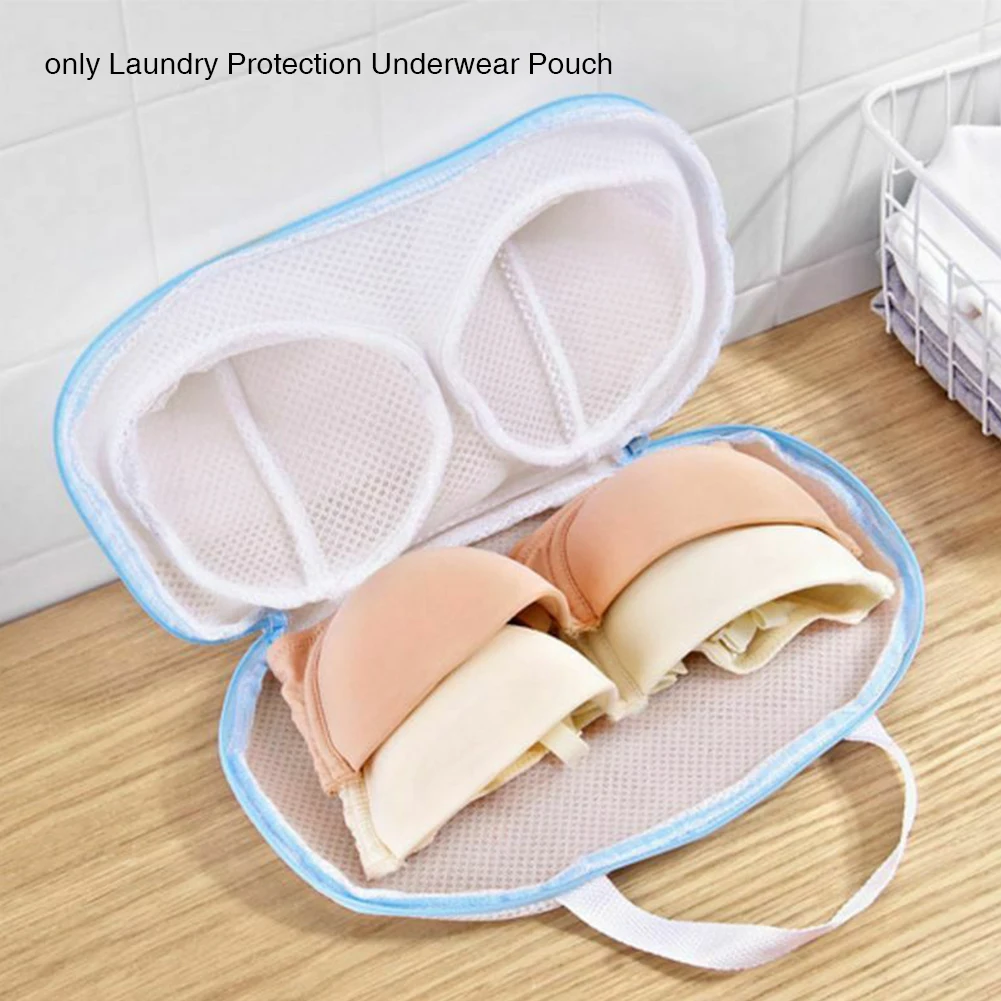 

Laundry Protection Mesh Travel Underwear Pouch Organizer Lingerie Polyester Cleaning Classified Net Bra Washing Bag Practical