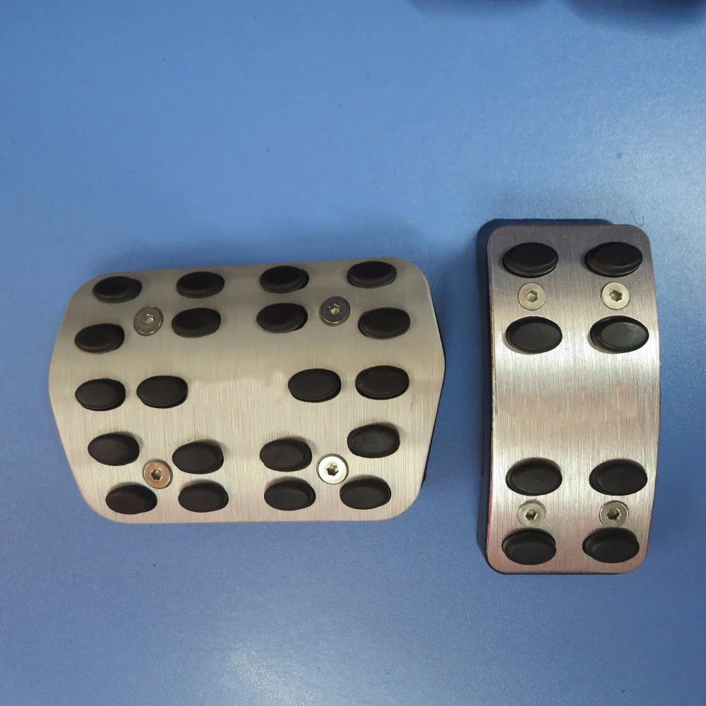 

TTCR-II Car Accessory For Mazda 3 2006-2012 AT/ MT Accelerator Brake Antiskid Aluminium Pedal Foot Rest pedals Plate Pad Sticker