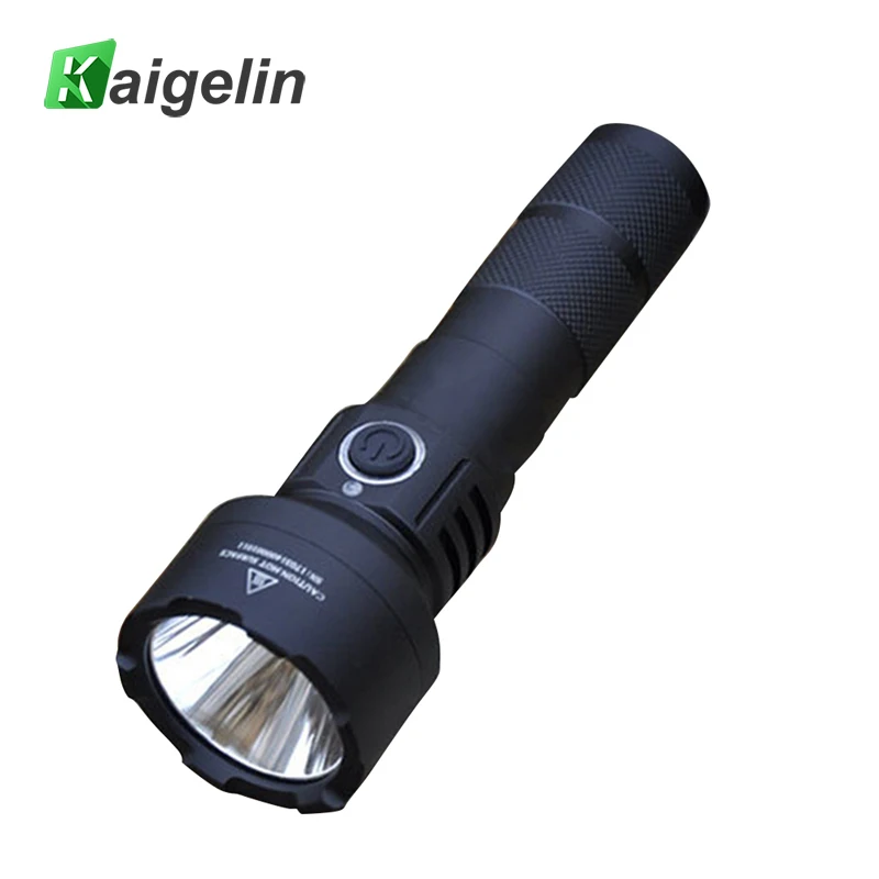 

Kaigelin High Power Rechargeable LED Flashlights Waterproof 18650 Battery LED Camping Torch Hard Light Tactical Flashlight