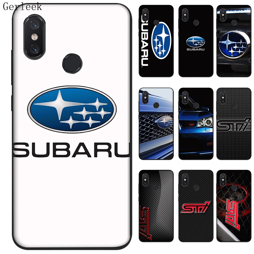 

Gerleek Cover Case Subaru Logo For Xiaomi Mi A1 A2 5X 6X Lite Pocophone F1 9 9S MAX 3 6 8 Lite 9s One Piece Logo