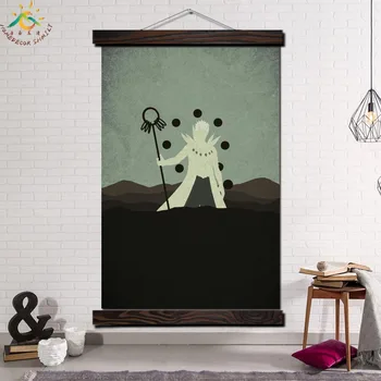 

Anime Tobi Naruto Single Modern Wall Art Print Pop Art Picture And Poster Framed Hanging Scroll Canvas Painting for Home Decor