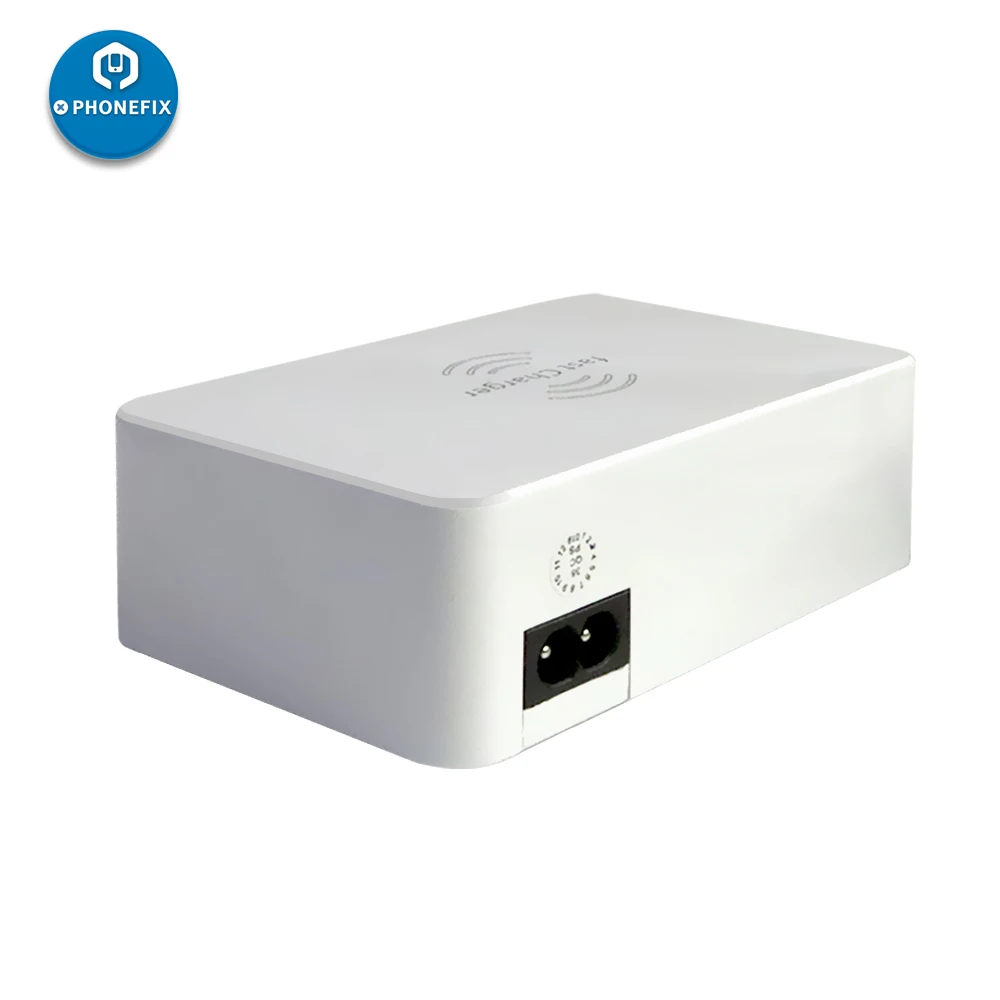 Интеллектуальная многопортовая зарядная станция PHONEFIX с ЖК дисплеем USB зарядка