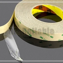 10x 10 мм* 55 м* 0,12 мм 3 м с двойным покрытием ленты с клейкой 200MP 9495MP для ЖК-ленты липкие, водонепроницаемые, высокая температура. Выдерживать