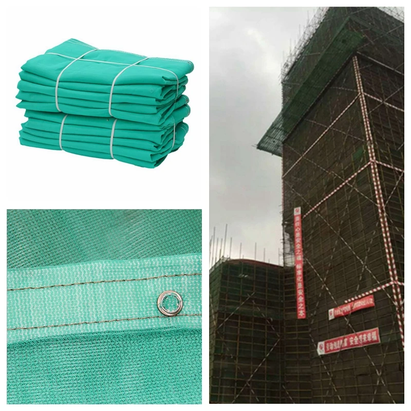 

1.5/1.8x6m Dense Mesh Flame Retardant Safety Net Garden Fence Construction Site Fire-proof Dust-proof Coverage Protection Net