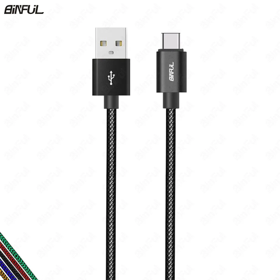 

Type USB C Cable Fast Charging Cables for Samsung Galaxy S8 Long Type-C USB-C Charger Smartphone Data Kabel Cord for Xiaomi Mi 8