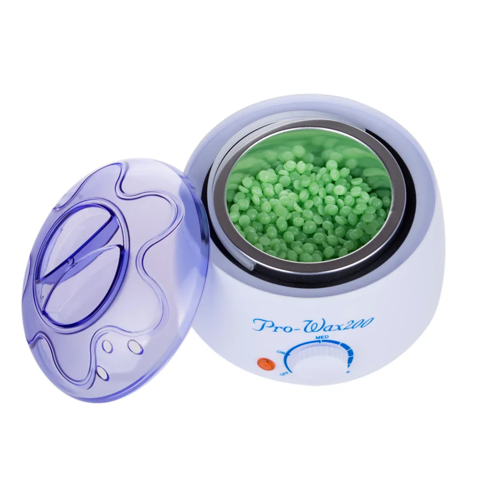 

New Arrival 200cc Hair Removal Hot Paraffin Wax Warmer Heater Body Waxing Pot Machine Depilatory for Hard Wax Bean100g OR 50g #S