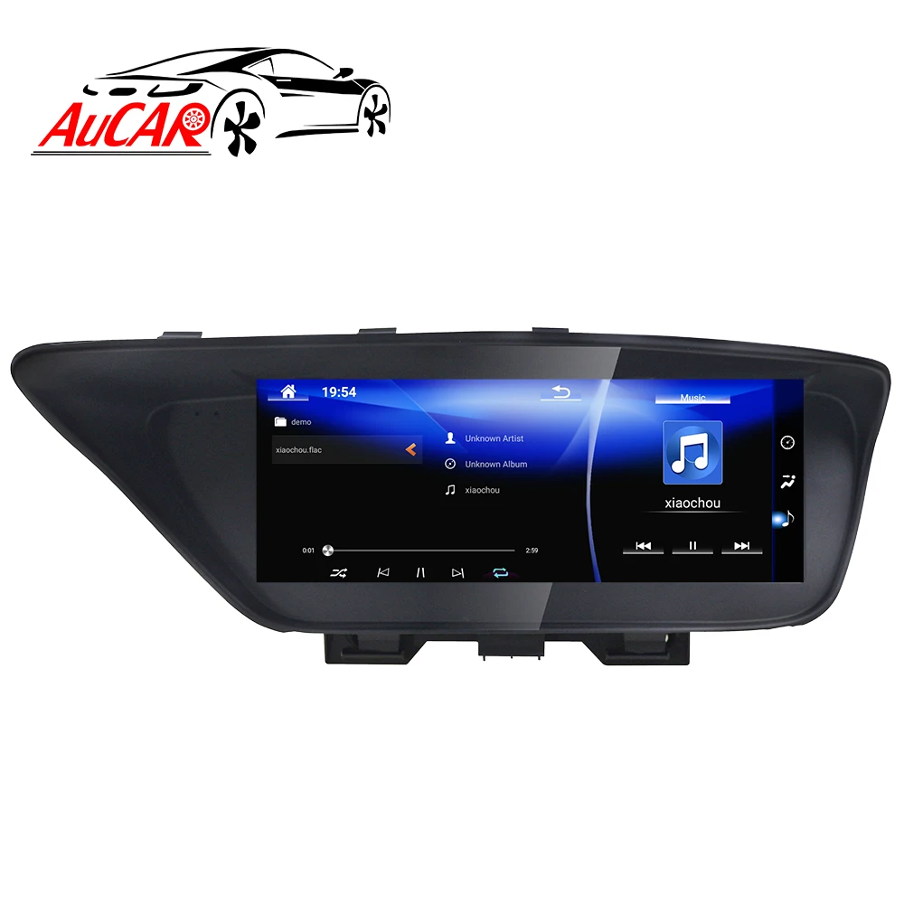 Discount AuCAR Android 10.25 Car Radio for Lexus ES 200 250 300 350 2013-2017 GPS DVD Player Touch Screen Multimedia Stereo Audio IPS BT 2