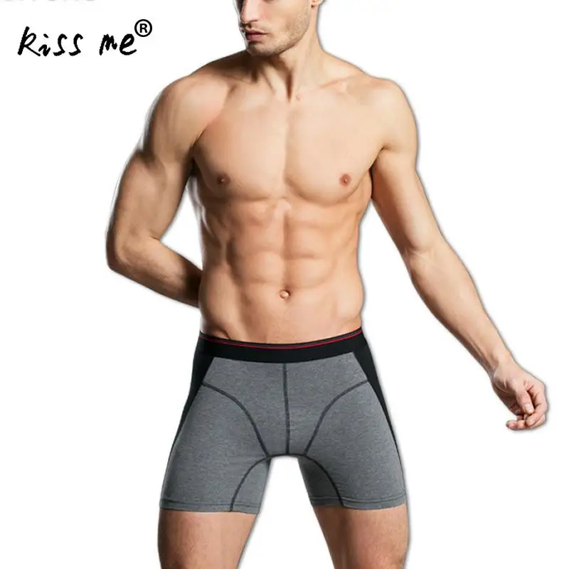 Fashion Men Shorts Boxer 6pcs/lot Comfortable Long Leg Short Leg Men's