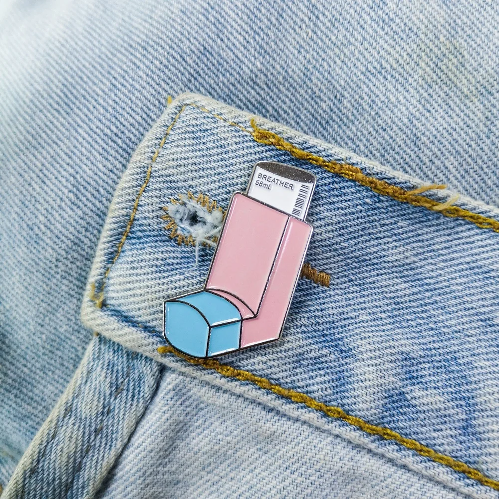 USB флэш-диск эмалированная булавка розовый синий броши для рюкзака одежда нагрудные булавки мультфильм значок цифровой энтузиаст ювелирные изделия