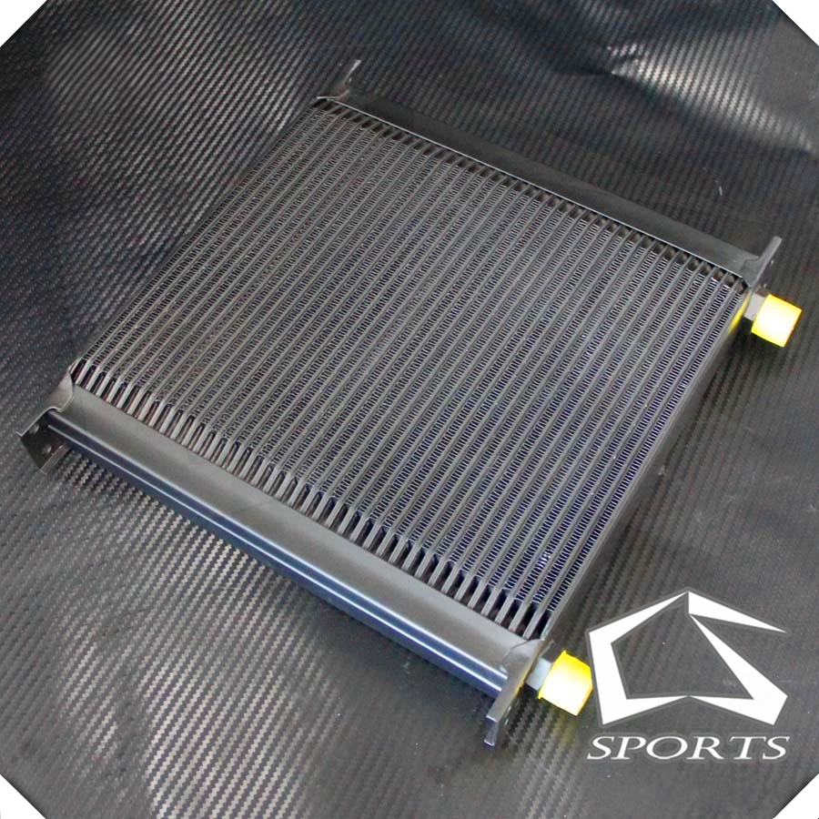 US $57.00 High Performance 40 Row An10 Aluminum Engine Transmission Oil Cooler Radiator
