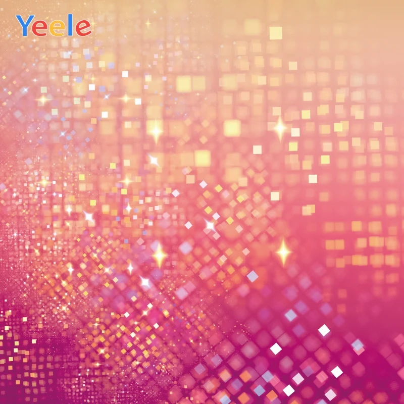 

Yeele Gradient Color Light Bokeh Crystal Clear Dreamy Photography Backgrounds Customized Photographic Backdrops for Photo Studio