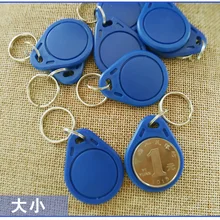 10000 шт./лот красочные брелок Фудань F08 Фудань M1 S50 keyfob 13.56 мГц метки rfid