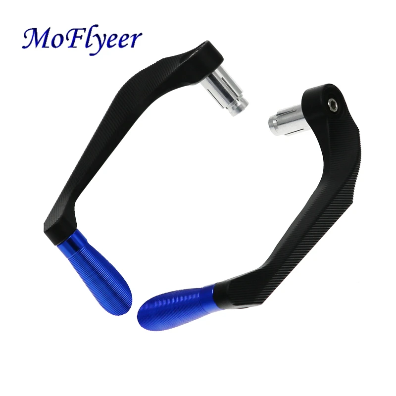 MoFlyeer 22mm Universal Motorcycle Hand Guards Protector Motocross Dirt bike Handguards Handlebar Guards Aluminum Handbar Stand