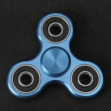 Fine craft hand spiner Aluminium alloy Sophisticated High Speed Metal fidget spinner #DSY62